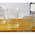 Rippen 400 ml Tee Tasse Tumbler Glasset Set